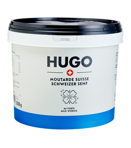 [30025] Moutarde suisse mi-forte sea 5,25Kg 5/1 HUGO
