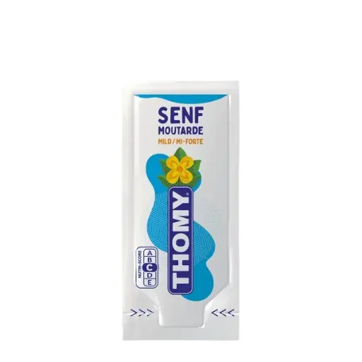 [30131] Moutarde mi forte sac 12g x100 THOMY