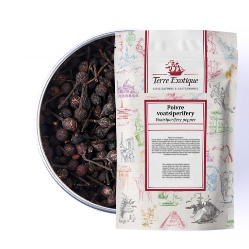 [30137] Poivre noir voatsiperifery sac 500g TERRE EXOTIQUE