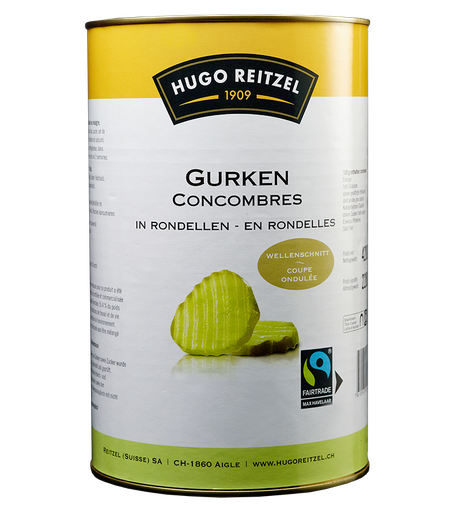 [30035] Concombres rondelles bte 4,5Kg 5/1 HUGO REITZEL