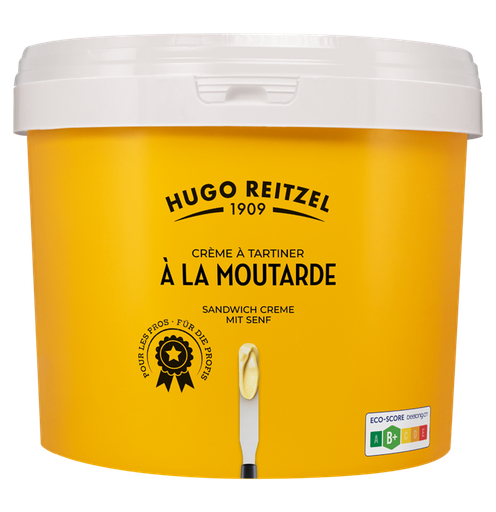 [30039] Creme a tartiner moutarde sea 4750g 5/1 HUGO REITZEL