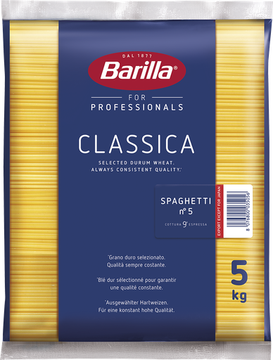 [30229] Spaghetti n5 sac 5Kg BARILLA