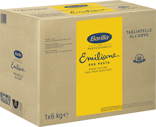 [30231] Tagliatelle aux oeufs Emiliane crt 6Kg BARILLA