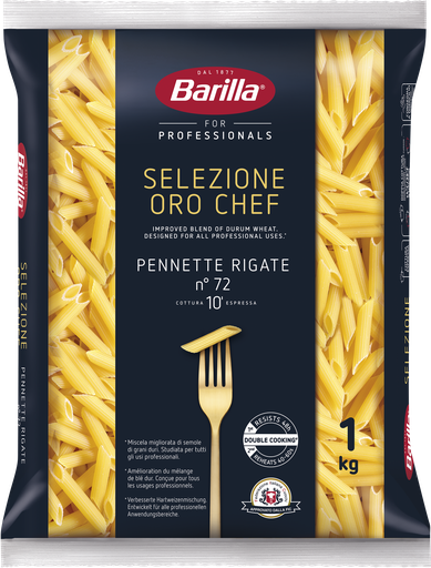 [30232] Pennette Rigate SOC n72 sac 1Kg BARILLA