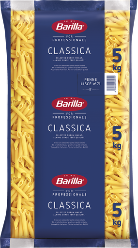 [30236] Penne Lisce n71 sac 5Kg BARILLA