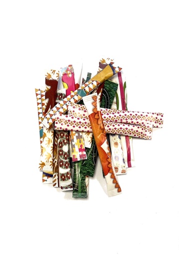 [30238] Sucre blanc stick multicolore 5g x1000 TIPACK