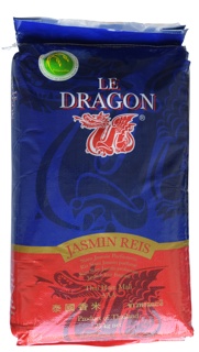 Riz jasmin parfume sac 25Kg LE DRAGON