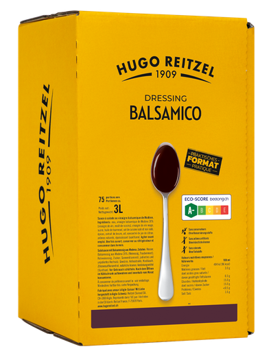 [30055] Sauce balsamico dressing bib 3L HUGO REITZEL