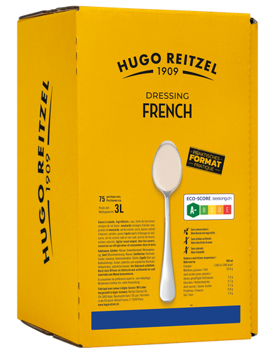 [30056] Sauce french dressing bib 3L HUGO REITZEL