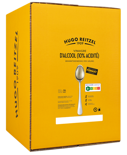 [30066] Vinaigre d'alcool 10% vol bib 15L HUGO REITZEL