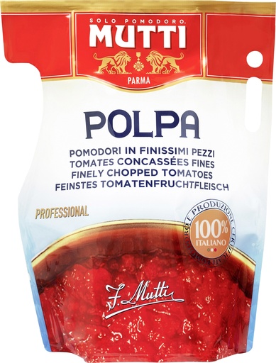 [30073] Tomates concassees fines Polpa pch 5Kg MUTTI