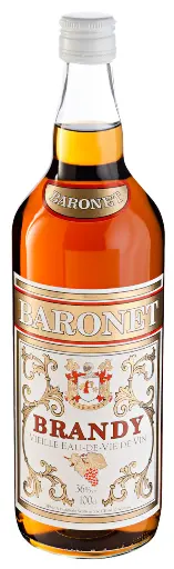 [10014] Eau de vie Brandy 36% vol btl 1L BARONET