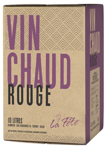 [10031] Vin chaud la fête 11,5% vol bib 10L GERMIDOR