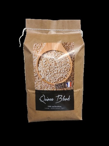 [30429] Quinoa blond fr sac 5Kg LES ROUCHOUX