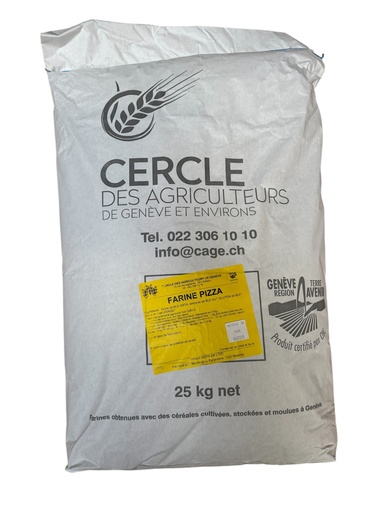 [30680] Farine a pizza GRTA sac 25Kg MOULIN DE LA PALLANTERIE
