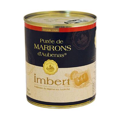 [30338] Puree de marrons bte 875g 4/4 IMBERT