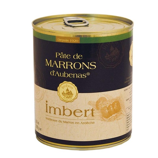 [30343] Pate de marrons bte 1Kg 4/4 IMBERT
