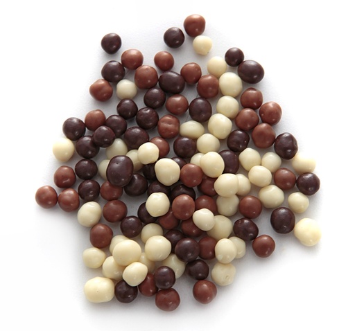 [30348] Billes de cereales 3 chocolats Crousti'choc sea 2,5Kg DGF