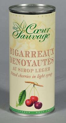 [30377] Bigarreaux au sirop s/noyau bte 1,8Kg 2/1 DGF COEUR SAUVAGE