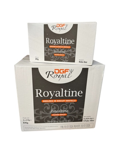 [30395] Brisure de biscuit Royaltine bte 2Kg DGF ROYAL