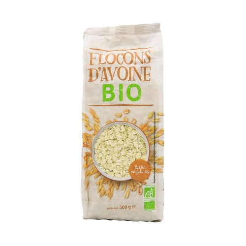 [30529] Flocons d'avoine bio pqt 500g
