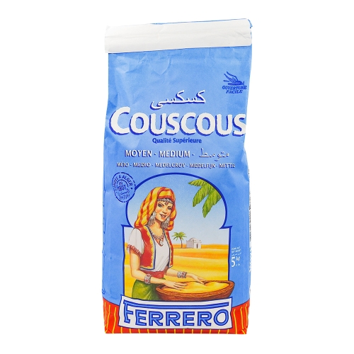 [30544] Semoule couscous moyenne sac 5Kg FERRERO