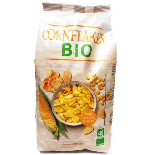 [30546] Corn flakes bio pqt 300g x6