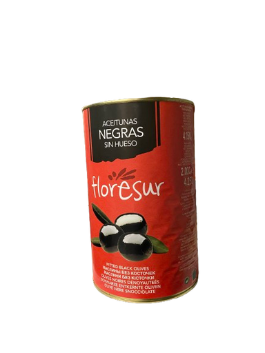 [30563] Olives noires s/noyau bte 4Kg 5/1 FLORESUR