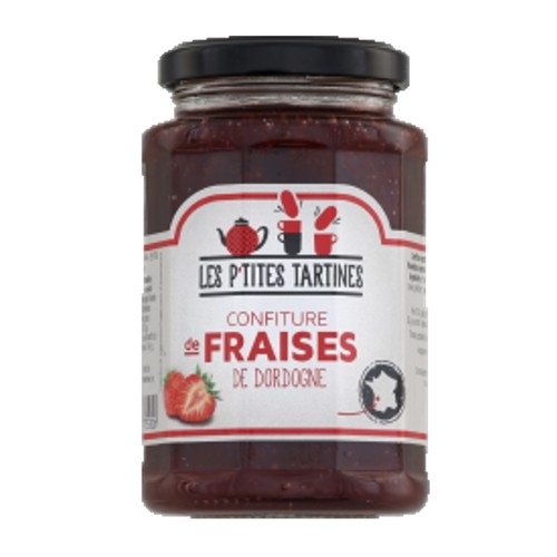[30574] Confiture de fraises pot 315g x6 LES PTITES TARTINES