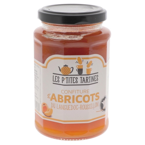 [30575] Confiture d'abricots pot 315g x6 LES PTITES TARTINES