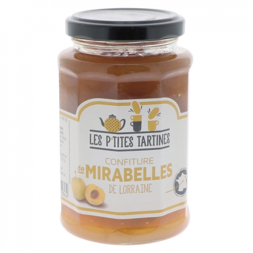 [30576] Confiture de mirabelles pot 315g x6 LES PTITES TARTINES