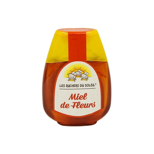 Miel toutes fleurs sqz 250mL LES RUCHERS DU SOLEIL