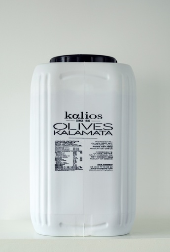 [30451] Olives Kalamata s/noyau en saumure bid 10Kg KALIOS