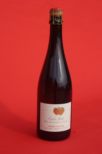 [10053] Cidre brut GRTA 7% vol btl 75cL CIDRERIE DE MEINIER