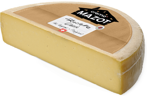 [40094] Raclette Mazot demi meule env 3Kg CREMO