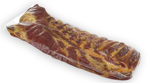 [40100] Poitrine de lard fume cru s/couenne env 2,9Kg DEL MAITRE