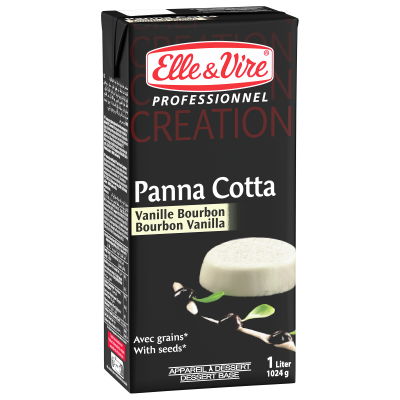 Creme pour panna cotta brq 1L ELLE&VIRE