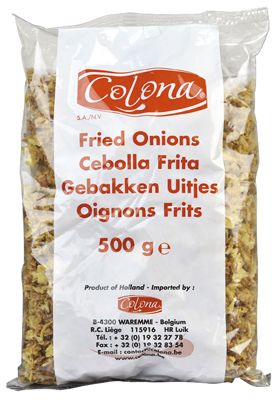 [30893] Oignons frits sac 500g COLONA