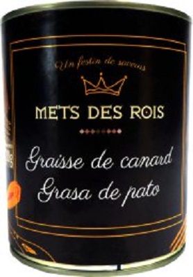 [30894] Graisse de canard bte 3,6Kg 5/1 METS DES ROIS
