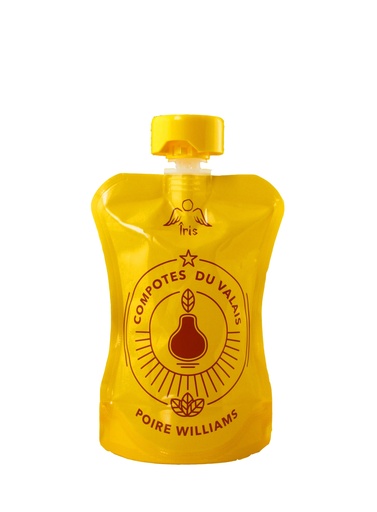 [30950] Compote de poires william grd 100gr x40 IRIS