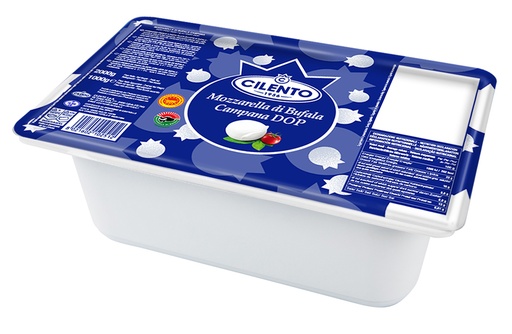 [40191] Mozzarella di bufala Campana AOP bqt de 8x125g CILENTO