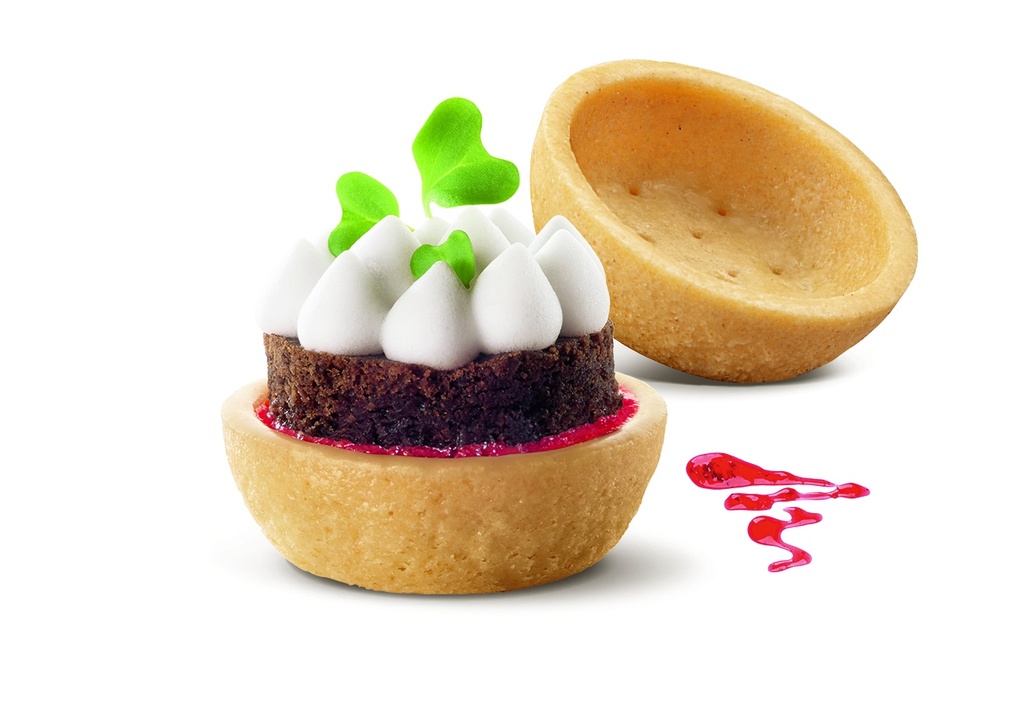Fonds de tartelettes dessert 3,8cm crt 270pce HUG