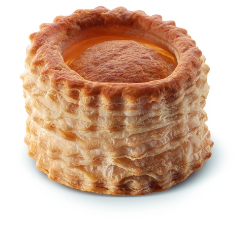 [30885] Vol au vent rond au beurre 7,5cm crt 36pce HUG