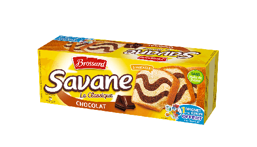 [30892] Cake marbre Savane pce 310g BROSSARD