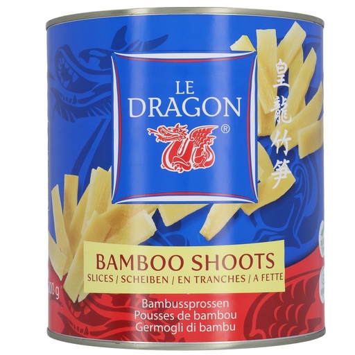 [30856] Pousses de bambou tranches bte 2,950Kg LE DRAGON