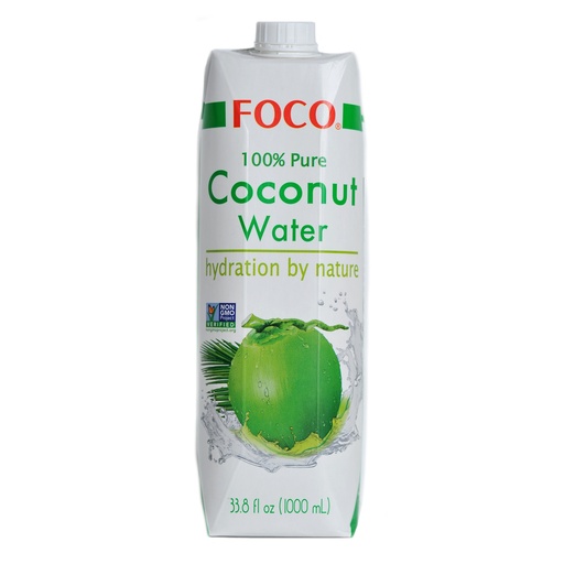 [10077] Eau de noix de coco brq 1L FOCO