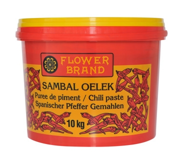 [30960] Sauce sambal oelek sea 10Kg FLOWER