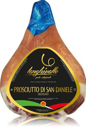 [40242] Jambon cru San Daniele DOP s/os 18 mois env 8Kg DOLCEVALLE
