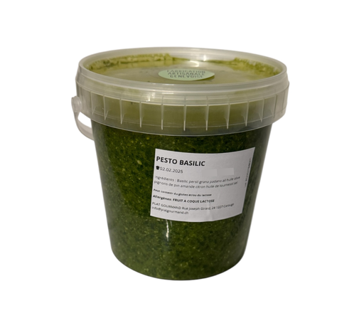 [40235] Pesto frais 1Kg PLAT GOURMAND