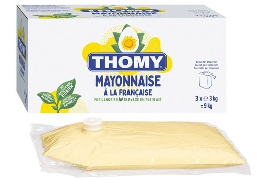[30972] Mayonnaise a la francaise pch 3Kg x3 THOMY